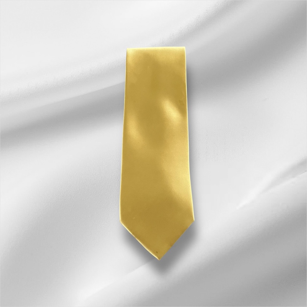 Geoffrey Beene Yellow Tie - Polyester